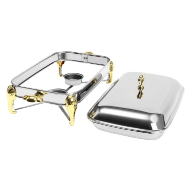 Nồi Hấp Inox Chân Nến - Hâm Nóng Thức Ăn, Giữ Nóng Lâu, Sang Trọng, Giá 225.000đ 8