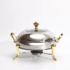 Nồi Hấp Inox Hâm Nóng Thức Ăn Giữ Nhiệt Lâu Cồn/Nến - Đa Size 20-26cm Giá Ưu Đãi 7