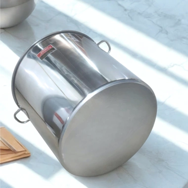 Nồi inox 170L VIETKIM cao cấp 60x60cm, đáy dày hầm xương, nấu nước, bánh chưng - Giảm giá 1.495k