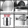Nồi inox 3 đáy Chubby Chef 20-165L đa năng, dùng mọi bếp & bếp từ, ưu đãi 496,000₫ 3