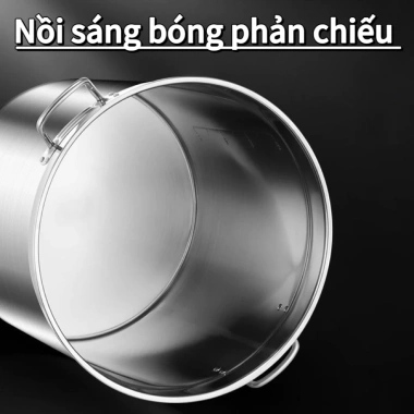 Nồi inox 3 đáy Chubby Chef 20-165L đa năng, dùng mọi bếp & bếp từ, ưu đãi 496,000₫