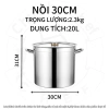 Nồi inox 3 đáy Chubby Chef 20-165L đa năng, dùng mọi bếp & bếp từ, ưu đãi 496,000₫ 10