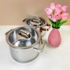 Nồi inox 304 Five Star Plus 3 đáy quai vuông - Dùng mọi loại bếp giảm giá 389k 3