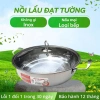 Nồi inox 430 30cm Đạt Tường - Đa năng nấu lẩu, nấu ăn gia đình & nhà hàng, phù hợp mọi bếp, giá 114.500₫