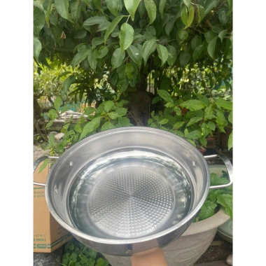 Nồi inox 430 30cm Đạt Tường - Đa năng nấu lẩu, nấu ăn gia đình & nhà hàng, phù hợp mọi bếp, giá 114.500₫