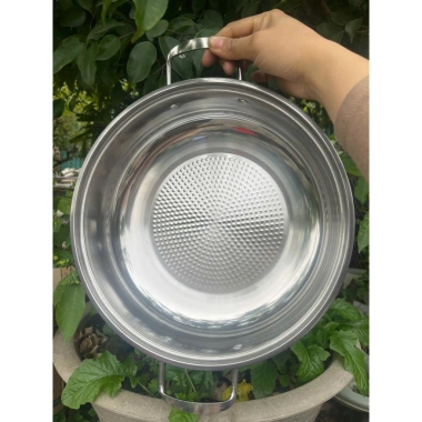 Nồi inox 430 30cm Đạt Tường - Đa năng nấu lẩu, nấu ăn gia đình & nhà hàng, phù hợp mọi bếp, giá 114.500₫