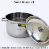 Nồi inox 5 lít Vietcook 24 - Dùng bếp từ, luộc gà, nấu canh, giảm còn 243.000₫ 2