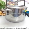 Nồi inox 5 lít Vietcook 24 - Dùng bếp từ, luộc gà, nấu canh, giảm còn 243.000₫ 3
