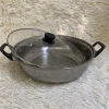 Nồi inox ăn lẩu nấu nướng, dùng cho gia đình, nhà hàng, bán sỉ inbox, chỉ 65.268₫