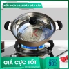 Nồi inox ăn lẩu nấu nướng, dùng cho gia đình, nhà hàng, bán sỉ inbox, chỉ 65.268₫ 2