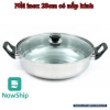 Nồi inox ăn lẩu nấu nướng, dùng cho gia đình, nhà hàng, bán sỉ inbox, chỉ 65.268₫ 3