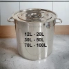 Nồi inox cao cấp 12-100L đa năng hầm xương, luộc gà, nấu súp - Giá 498.000đ giảm từ 642.420đ