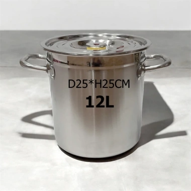 Nồi inox cao cấp 12-100L đa năng hầm xương, luộc gà, nấu súp - Giá 498.000đ giảm từ 642.420đ 4