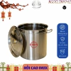 Nồi inox cao cấp 45x45 - Luộc gà, nấu bún, phở cho bếp gas và bếp từ, siêu bền 7