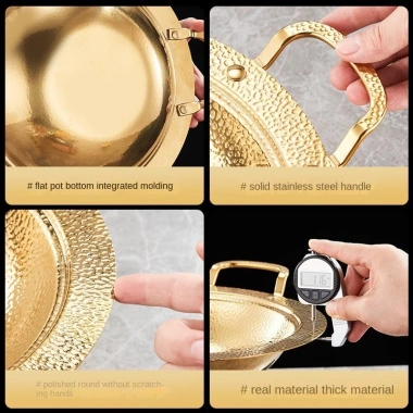 Nồi inox chống dính đa năng: tươi, khô, cồn, lẩu nhỏ – Bán buôn giá ưu đãi 242k