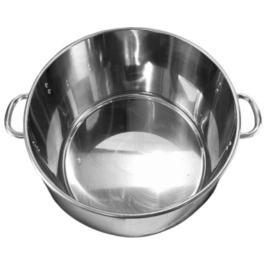 Nồi inox đa năng 40L-50L, thân thấp luộc gà, nấu súp, nấu nước - Giá chỉ 779.000₫