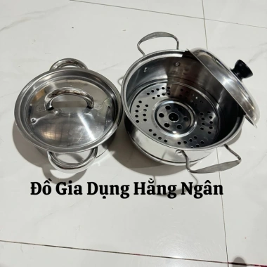 Nồi Inox Dùng Bếp Từ Đa Kích Thước 16-20-21-23cm, Giá 64.000đ, Giảm 20%
