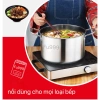 Nồi Inox Fata Cook đa năng cho bếp từ và điện, đủ kích thước, xoong luộc gà - Giá chỉ 147.250 VND 2