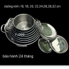 Nồi Inox Fata Cook đa năng cho bếp từ và điện, đủ kích thước, xoong luộc gà - Giá chỉ 147.250 VND 4