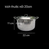 Nồi Inox Fata Cook đa năng cho bếp từ và điện, đủ kích thước, xoong luộc gà - Giá chỉ 147.250 VND 9