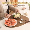Nồi inox mini 14cm tay cầm gỗ chịu nhiệt, chảo rán thép không gỉ, dùng cho bếp từ và gas, giá ưu đãi 30.400đ 5