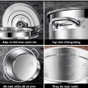 Nồi Inox Thấp Đáy Dày Cao Cấp 15-60L cho Bếp Từ 30-50cm Hầm Xương Nấu Nước Bánh Trưng 397.500 VND 3
