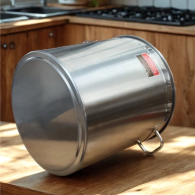 Nồi inox VIETKIM 70L cao cấp - Đáy dày, hầm xương, luộc bánh chưng, giá 850k