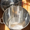 Nồi inox VIETKIM 70L cao cấp - Đáy dày, hầm xương, luộc bánh chưng, giá 850k 8