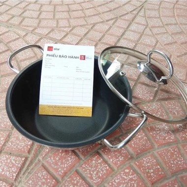 Nồi kho Cá chống dính bếp từ FiveStar 3 đáy 18 đến 28cm Giá ưu đãi 225k 3