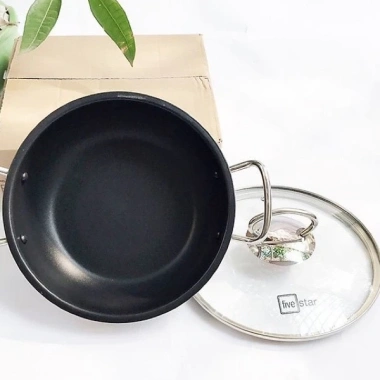 Nồi kho Cá chống dính bếp từ FiveStar 3 đáy 18 đến 28cm Giá ưu đãi 225k 5