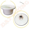 Nồi kho cá & hầm cháo đa năng đạt tường 1,5-4,5L trắng - Giá ưu đãi 235.000 2