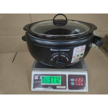 Nồi kho cá và hầm cháo đa năng đạt tường 1,5L‑2,5L‑4,5L trắng, giá ưu đãi 229k 6