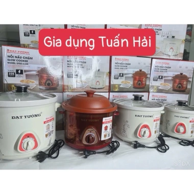 Nồi kho cá và hầm cháo đa năng đạt tường 1,5L‑2,5L‑4,5L trắng, giá ưu đãi 229k 9