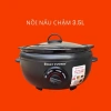 Nồi kho chậm 3,5L màu đen Đạt tường, nấu cá, thịt, ninh cháo, hầm – Giá ưu đãi 249.000 VND