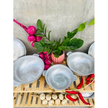 Nồi kho gang Đã Mài Bóng cỡ 2-5, tộ-thố đa năng cho cá, thịt, lẩu, cháo - Giá 115.000₫