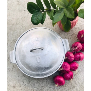 Nồi kho gang Đã Mài Bóng cỡ 2-5, tộ-thố đa năng cho cá, thịt, lẩu, cháo - Giá 115.000₫