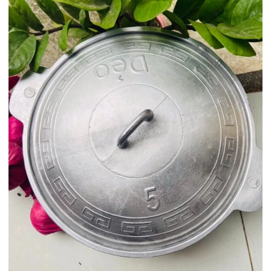 Nồi kho gang Đã Mài Bóng cỡ 2-5, tộ-thố đa năng cho cá, thịt, lẩu, cháo - Giá 115.000₫