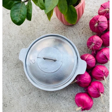 Nồi kho gang Đã Mài Bóng cỡ 2-5, tộ-thố đa năng cho cá, thịt, lẩu, cháo - Giá 115.000₫