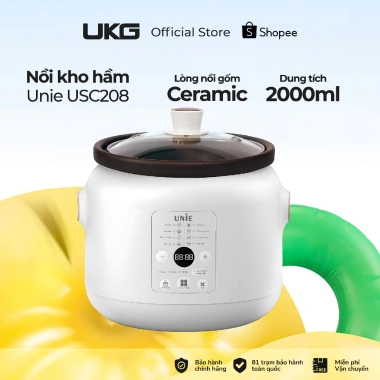 Nồi Kho Hầm Chậm 8 Chức Năng UNIE USC208 Lòng Gốm Tử Sa 2L - Bảo Hành 12 Tháng, Giá Ưu Đãi 835.000 VND 2 Nồi Kho Hầm Chậm 8 Chức Năng UNIE USC208 Lòng Gốm Tử Sa 2L - Bảo Hành 12 Tháng, Giá Ưu Đãi 835.000 VND 2