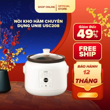 Nồi kho hầm chuyên dụng UNIE USC208 - Giá 699k, giảm 209k tại Điện Máy Vàng 247