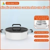 Nồi lẩu 1 ngăn & 2 ngăn siêu tiện, dùng được với bếp từ - Giá chỉ 399.000 VND