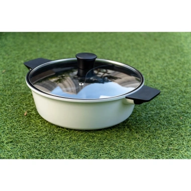 Nồi lẩu 1 ngăn & 2 ngăn siêu tiện, dùng được với bếp từ - Giá chỉ 399.000 VND