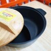 Nồi lẩu 2 ngăn gang nhôm chống dính, nắp kiếng chịu nhiệt, giảm 20% còn 355.000 VND 6