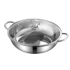 Nồi lẩu 2 ngăn Innox dày dặn 32cm - Cao cấp, đặc biệt, Giá chỉ 109.000₫ 8