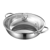 Nồi lẩu 2 ngăn Innox dày dặn 32cm - Cao cấp, đặc biệt, Giá chỉ 109.000₫ 9