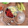 Nồi Lẩu 2 Ngăn Inox GENIUS - Dày Dặn, Dùng Mọi Bếp, Nóng Nhanh, Giá 149.000₫ 8