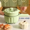 Nồi Lẩu 2 Ngăn Misu Loui Nấu Lẩu Chua Cay, kèm hấp bí ngô - Giá chỉ 194.888₫ 9