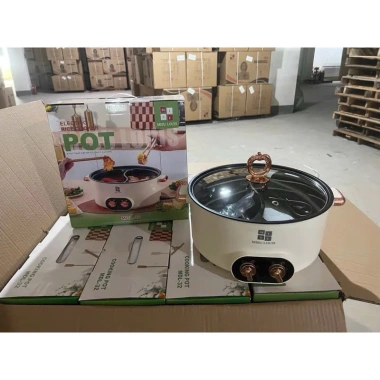 Nồi Lẩu 2 Ngăn Misu Louis 32cm - Nấu Lẩu Chua Cay Tiện Lợi Giá 299k 4