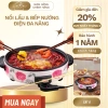 Nồi Lẩu & Bếp Nướng Điện Đa Năng Không Khói Cát Á 2in1 - Gia Đình Party, Bảo Hành 12 Tháng, Giá 175.000₫