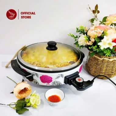 Nồi Lẩu & Bếp Nướng Điện Đa Năng Không Khói Cát Á 2in1 - Gia Đình Party, Bảo Hành 12 Tháng, Giá 175.000₫ 2